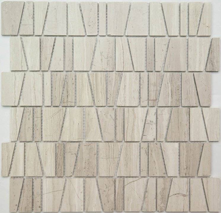 Мозаика NSmosaic Stone series KP-725 камень полированный (298x305)