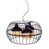Подвесная люстра Lumina Deco Optis LDP 11765-3 BK фото 3