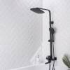 Душевая стойка РМС SUS125BL-009DK черная фото 6