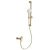 Смеситель для душа Wonzon & Woghand WW-AE3103-BG с душевым гарнитуром, брашированное золото