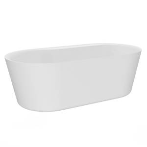 Акриловая ванна AQUAme AQM3505MW-R 179.5x84.5, правая, белый матовый
