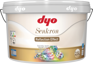 Интерьерная финишная краска с золотым эффектом DYO Senkron Reflection 2.5 л