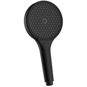 Душевая лейка AQUAme AQM8504MB Ø120 мм, 3 режима, Черный