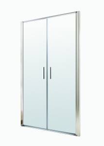 Душевая дверь Berges Legos LS-2 062023 профиль хром, стекло прозрачное, 900