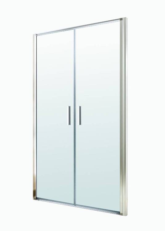Душевая дверь Berges Legos LS-2 062023 профиль хром, стекло прозрачное, 900