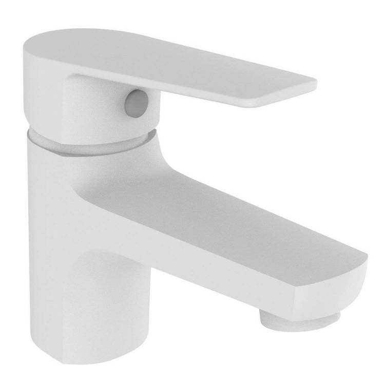 Смеситель для раковины Orange Loop M26-021W белый