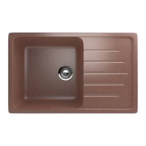 Мойка кухонная Uperwood Simple (Симпл) UPD-302-307 терракот, 75x50