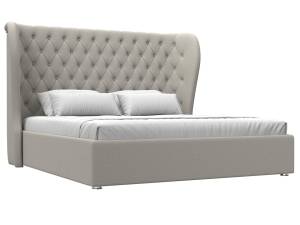 Интерьерная кровать Лига Диванов Далия 123076 бежевый 180x200