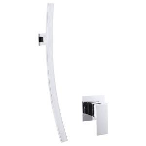 Смеситель Abber Daheim AF8209 скрытого монтажа для раковины, хром