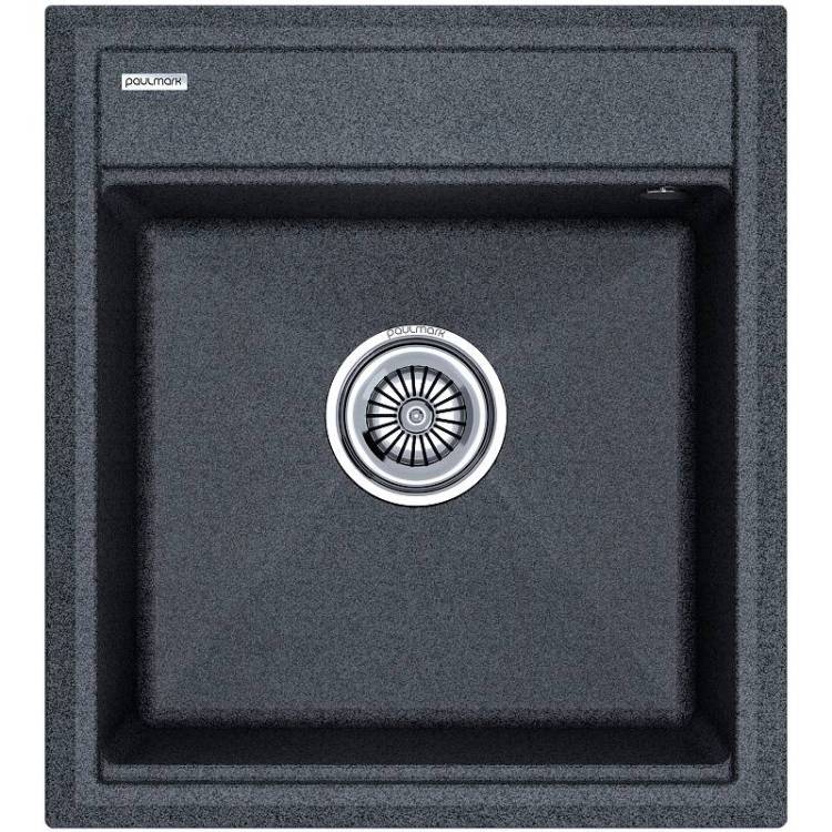 Мойка кухонная Paulmark Stepia PM114651-DG 46x51 графит