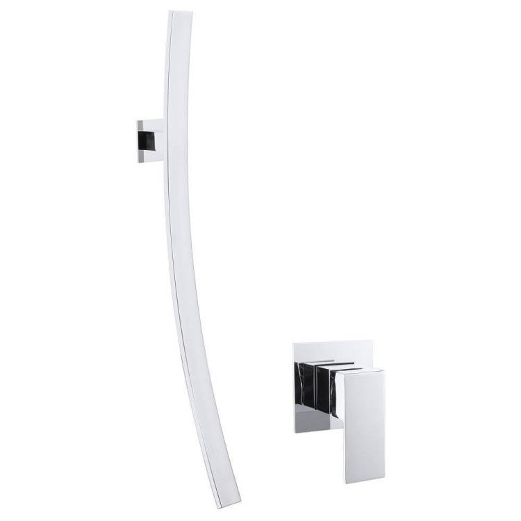 Смеситель Abber Daheim AF8209 скрытого монтажа для раковины, хром