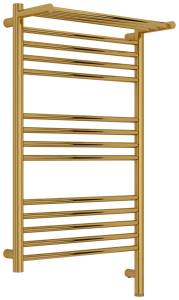 Полотенцесушитель электрический Сунержа Богема 3.1 03-6007-8050 с 1 полкой, Золото, 80x50