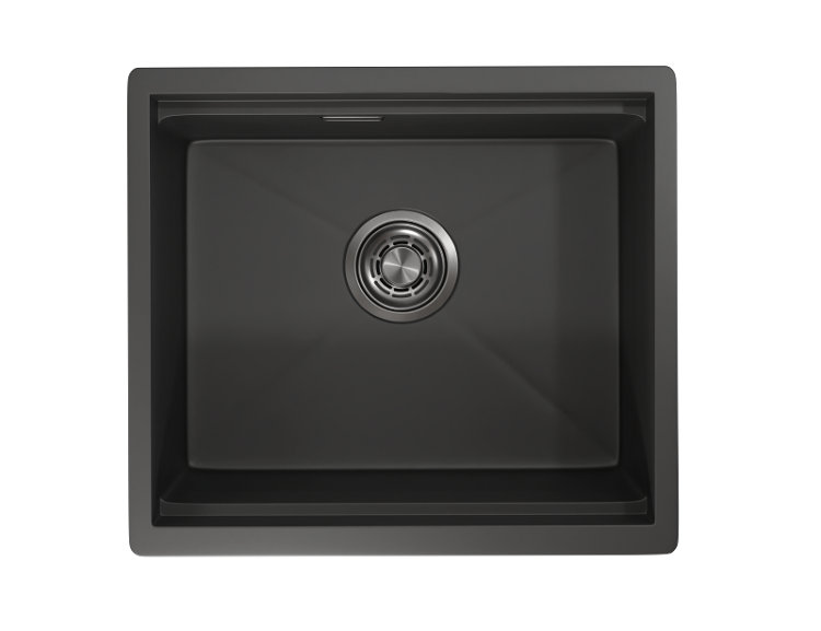 Мойка кухонная Granula Kitchen Space KS-5045U черный матовый