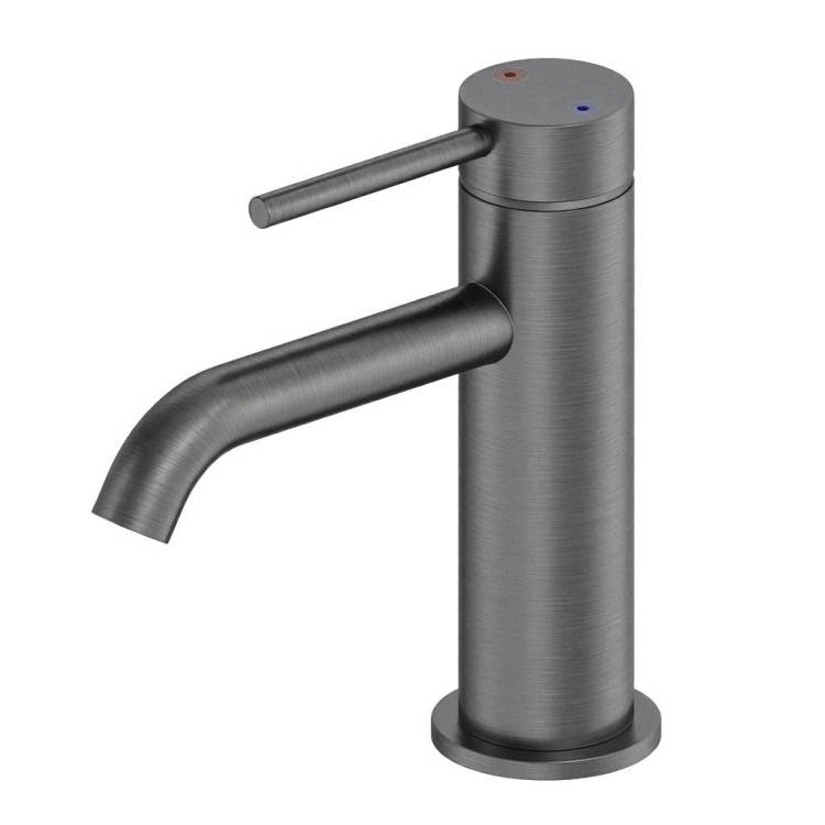 Смеситель для раковины Wonzon & Woghand WW-88139017-BGM темный графит