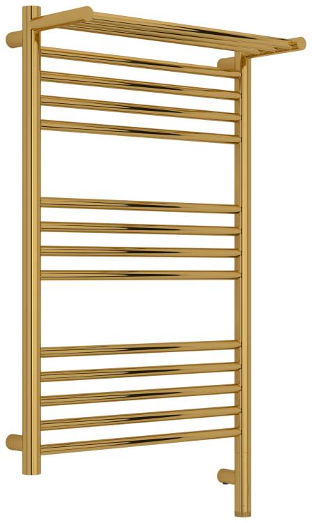 Полотенцесушитель электрический Сунержа Богема 3.1 03-6007-8050 с 1 полкой, Золото, 80x50