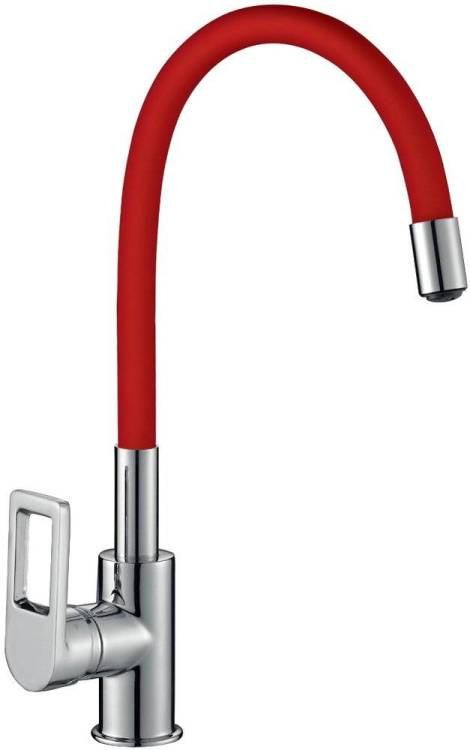 Смеситель для кухни Rossinka Z Z35-35U-Red с гибким изливом