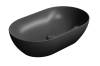 Раковина GSI Pura 883426 черный матовый, 60x37