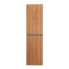 Шкаф-пенал Art&Max Elegant AM-ELEGANT-1500-2A-SO-BR-LED-P Бран, 150x40