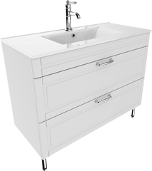 Тумба для комплекта IDDIS Oxford 100, белая