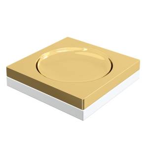 Мыльница Boheme Qubic 10960-G Gold
