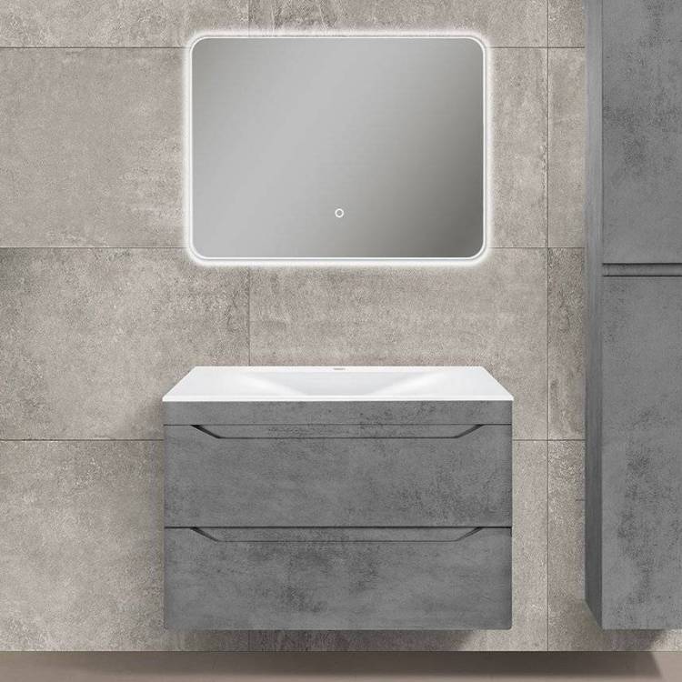 Мебель для ванной Vincea Fine 80 бетон