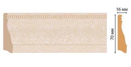 Плинтус DECOMASTER 193-18D 240x1.6x7