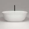 Ванна из искусственного камня Plumberia Selection SETA 170BO 170x75, белый матовый фото 2
