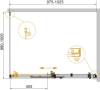 Душевой уголок Cezares Stylus Soft A 1 100/100 C Cr фото 3
