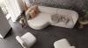 Керамическая плитка FAP Ceramiche Milano Mood fQDG Tropical Bianco e Nero RT 50x120 фото 2