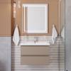 Тумба с раковиной BelBagno Kraft 75 Бежевый матовый, раковина CZR-8070-75 фото 6