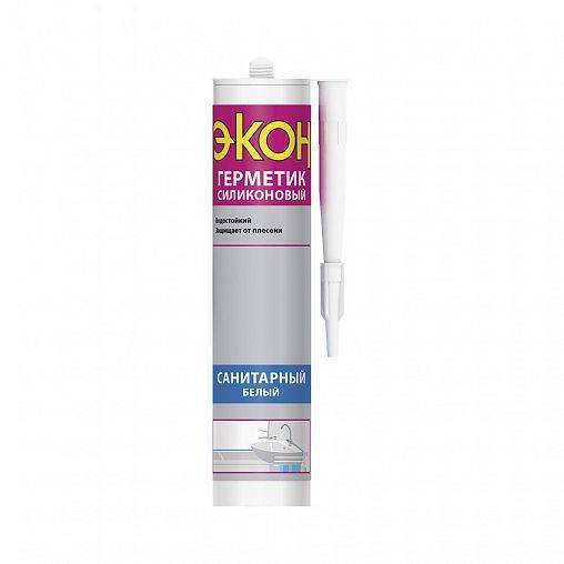 Герметик силиконовый Henkel Экон санитарный белый 280 мл