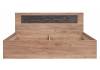 Кровать Woodville Taika 499623 дуб золотой craft/камень темный 160x200 фото 4