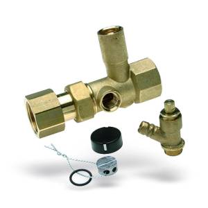 Вентиль отсечной Watts KAV 25 пломбируемый для расширительных баков