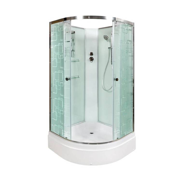 Душевая кабина AvaCan EM2780N без крыши, 80x80x210