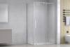 Душевой уголок Royal Bath Bern BERN-S RB9140-T-CH профиль хром, стекло прозрачное, 140x90x195