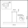 Линейный светильник Odeon Light Estar 7019/38LB фото 2