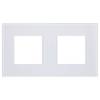 Рамка 2-постовая IEK Skandy SK-M22-G-K01 арктический белый фото 4