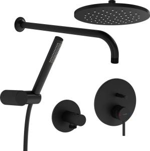 Душевой комплект Vitra Origin A4926636EXP с внутренней частью, матовый черный