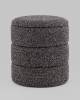Пуф Stool Group Hive S 19A240L LX-3 букле черный меланж