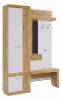 Стенка для прихожей Mebelson Алекс PR-0028.2563 дуб крафт золотой/белое дерево