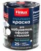 Краска акриловая для кабинетов, офисов и холлов Finlux СВ-25 WorldPaint полуматовая супербелая 20 л