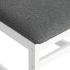 Стул Tetchair Crossman 20020 white, ткань тёмно-серая (150) разобранный 100x41x40 фото 7