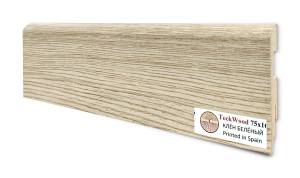 Плинтус Teckwood Цветной Клен Беленый 2000x75x16