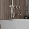Душевой комплект AQUAme AQM8408BN шлифованный никель фото 7