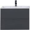 Тумба с раковиной Aquanet Алвита 70 213093 серый антрацит, 531x700x450 фото 3