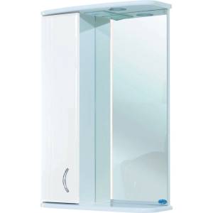 Зеркало Bellezza Астра 55 L белый