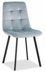 Стул Stool Group Chilly OS-2011 HLR-17 велюр серо-голубой