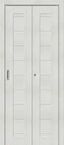Складная дверь Глухая Mr. Wood Браво-21 153-7513 Полотоно Bianco Melinga 2000х400