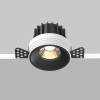 Встраиваемый светильник Maytoni Technical Round DL058-12W3K-TRS-B фото 3