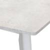 Стол Bradex Home Oslo RF 0006 бетон лайт, белый 120(160)x80x76 фото 3